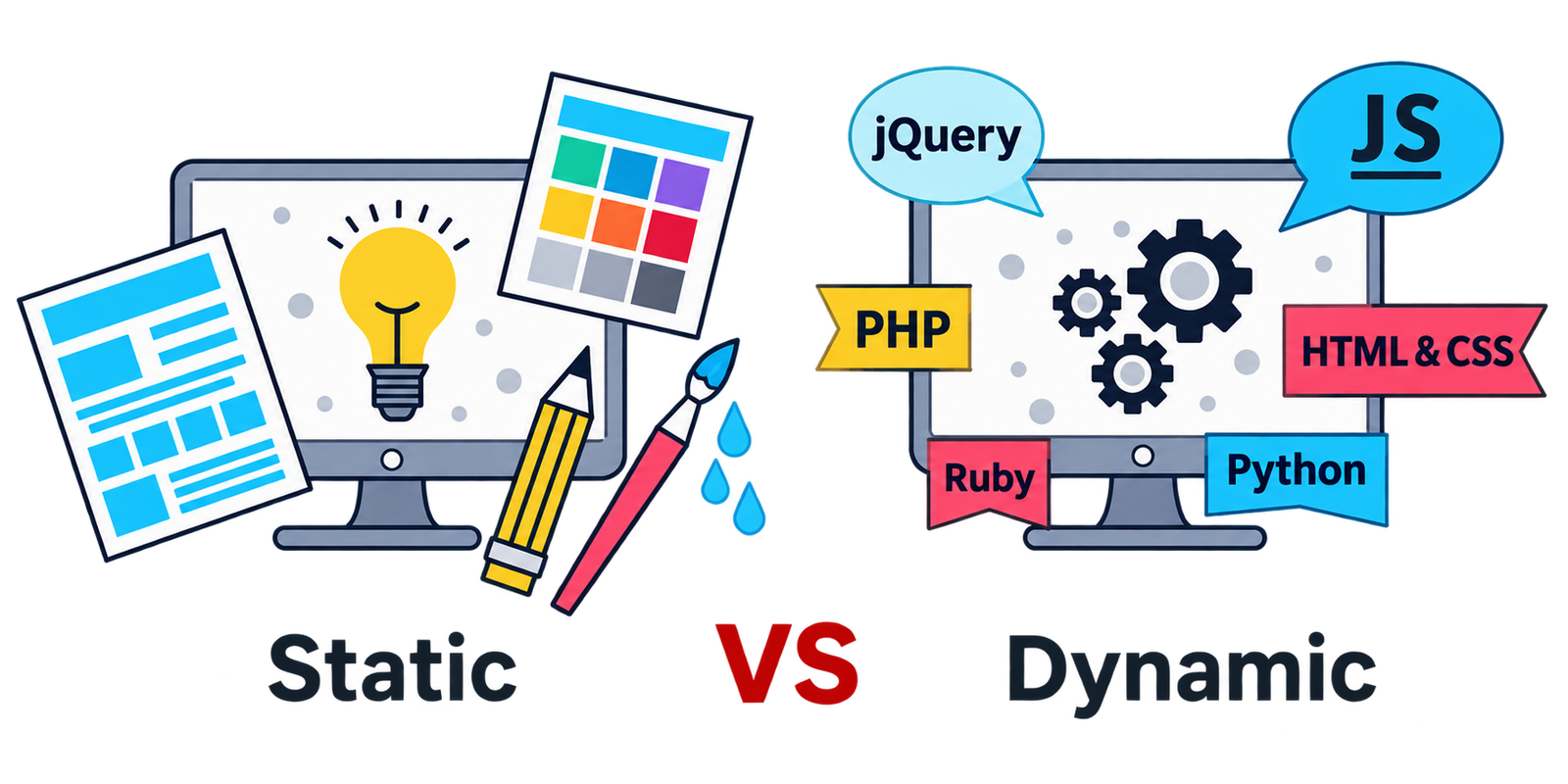 Static Website vs Dynamic Website